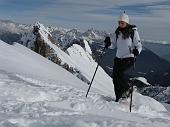Salita invernale dalla Malga Polzone (1570 m.) al Passo del Pizzo di Petto (2200 m.) merc. 27 gennaio 2010 - FOTOGALLERY